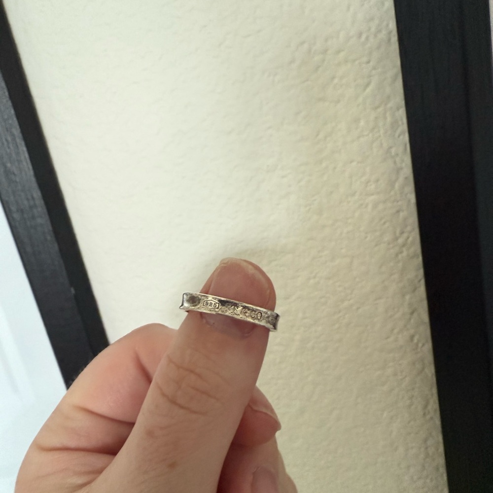 Tiffany’s Silver Band Ring size 9